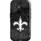 NFL New Orleans Saints Black & White iPhone 16 Plus Magsafe Impact Case